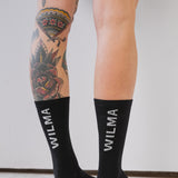 Chaussettes noire/écru - Rollande