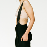 Bibshort de cyclisme pour femmes à bretelles #color_Noir