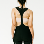 Cuissard de cyclisme à bretelles dédié aux femmes #color_Noir