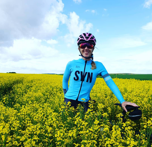 Anja velosista woman cycling