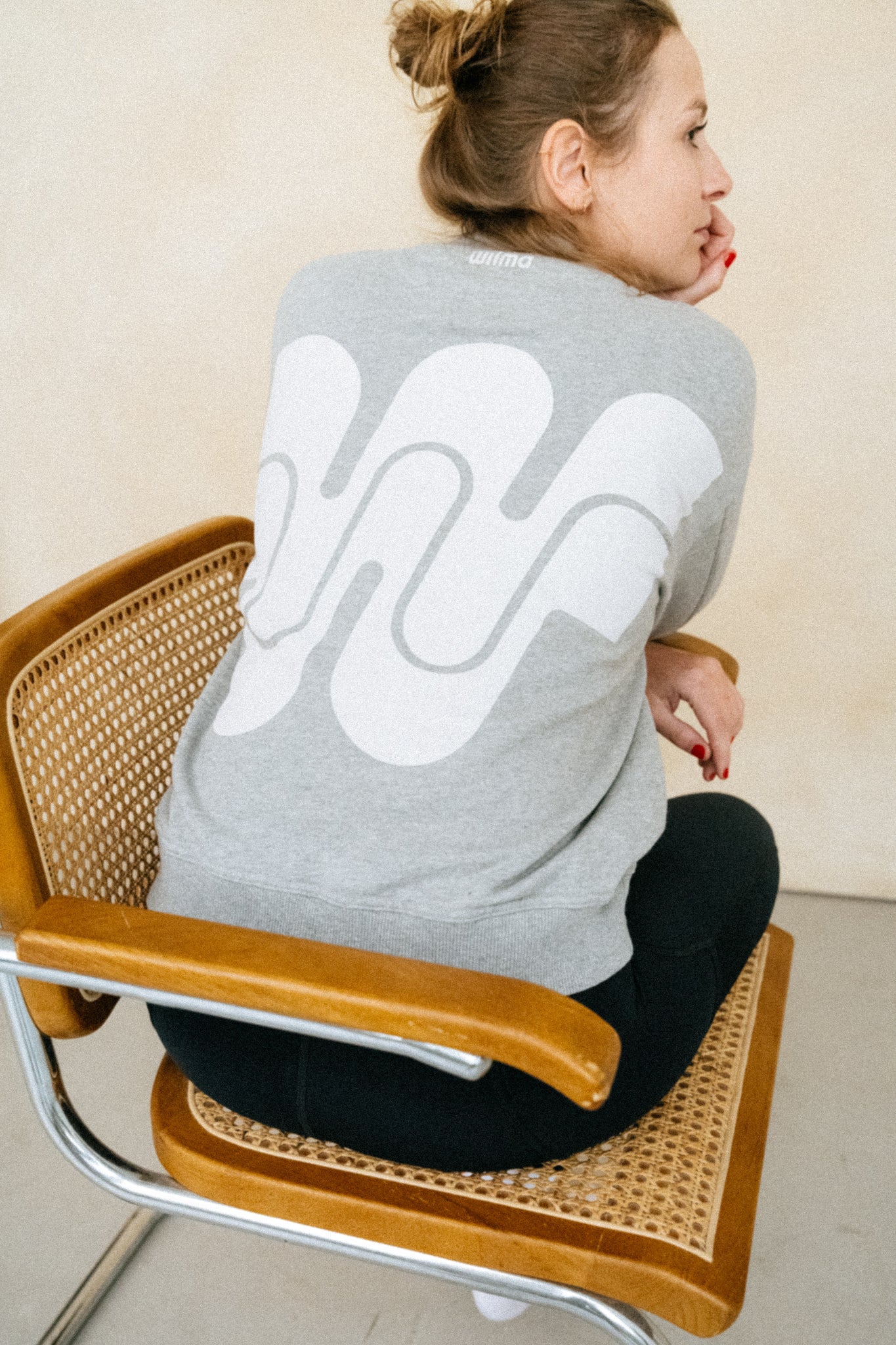 Sweat gris dos #color_Ecru