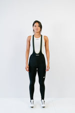 Bibshort long à bretelles - Amélia Noir