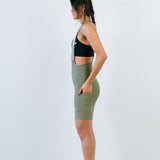 Bibshort court à bretelles - Raphaëlle Vert