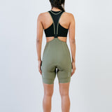 Bibshort court à bretelles - Raphaëlle Vert