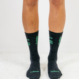 Chaussettes mérinos bleu - Margaux