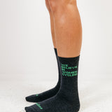 Chaussettes mérinos bleu - Margaux