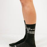 Chaussettes mérinos anthracite - Margaux