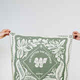 Bandana en laine Mérinos - Clara Vert