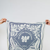 Bandana en laine mérinos - Clara Bleu