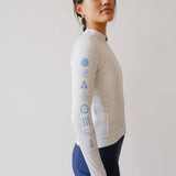 Maillot léger anti-uv - Césaria Ecru