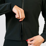 Veste polaire d'hiver - Carlotta noir