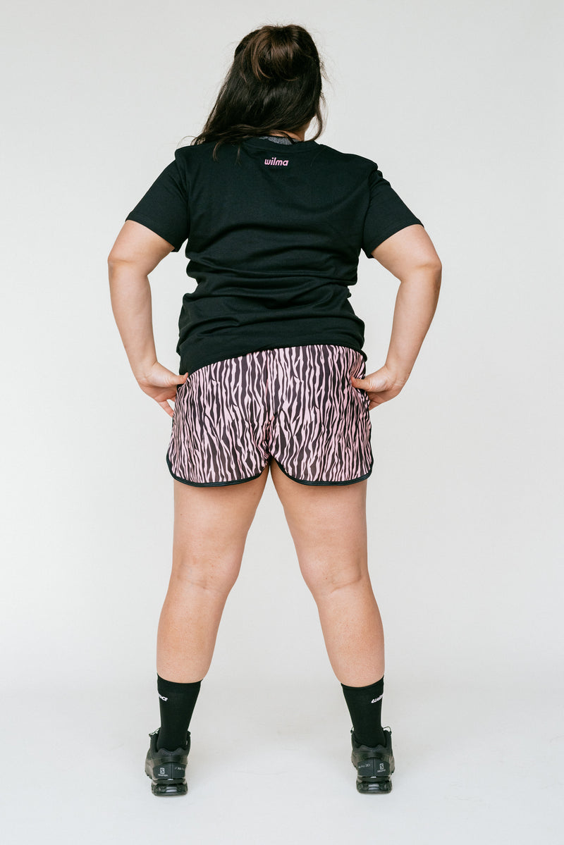 Zebra running shorts