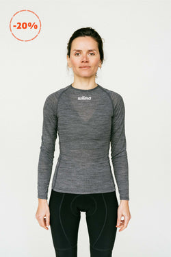 Merino wool cycling base layer