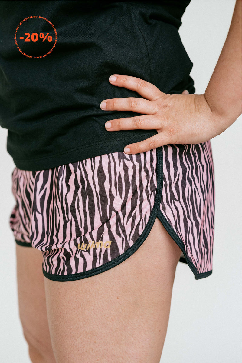 Zebra running shorts