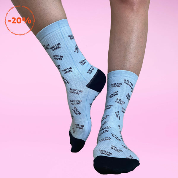Chaussettes "Wilma Gang" bleues