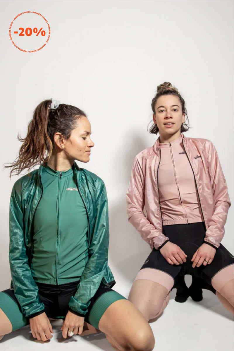Pink windbreaker
